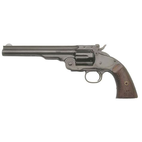 Cimarron 3 Schofield 45 Long Colt 7in Matte Black Steel Revolver 6 Rounds Sportsman S