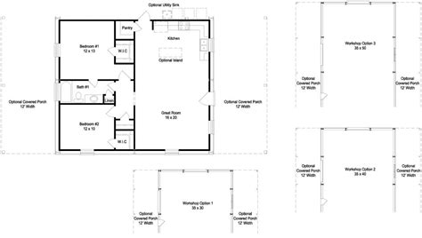 Barndominium Floor Plans 3 Bedroom 2 Bath Review Home Co