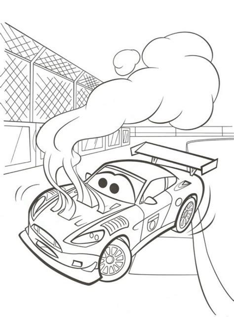 Disney Cars 2 Coloring Page Free Printable Coloring Pages