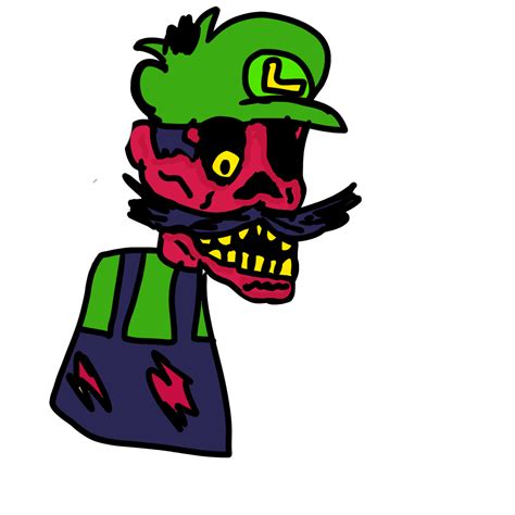 The Remaster Of Old Drawing Of I Hate You Luigi Fandom