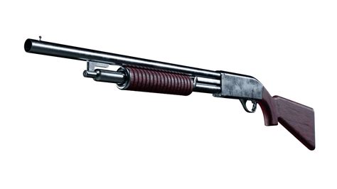 3d Model Pump Shotgun Vr Ar Low Poly Cgtrader