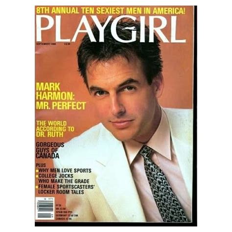 Playgirl Magazine September 1986 Mark Harmon Naked Men Of Canada