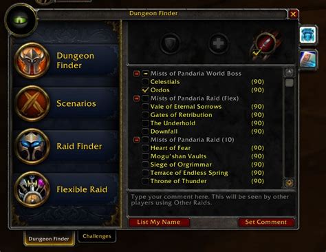 Raidbrowserindungeonfinder Raid Mods World Of Warcraft Addons