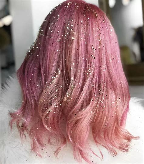 20 hair glitter ideas that are perfect for nye nye hairstyles festival hair glitter hair