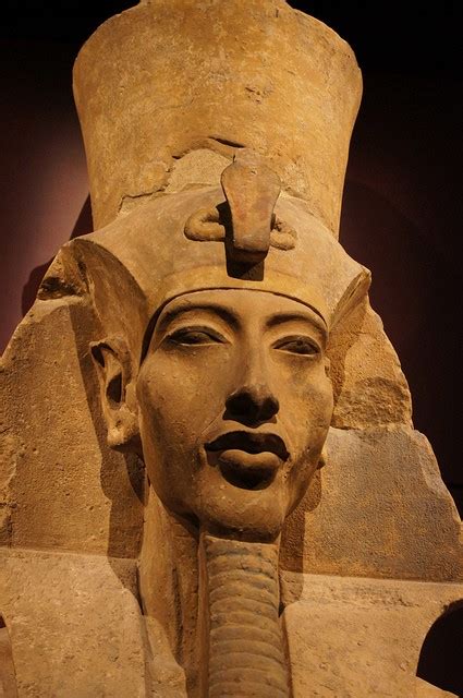 The Unique Statue Of King Akhenaten A Heavy Solid Stone Made In Egypt Agrohort Ipb Ac Id