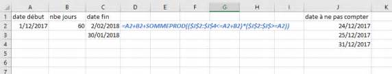 Formule Excel Pour Calculer Des Délais Calendaires Sans Compter