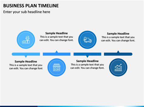 Business Plan Timeline Powerpoint Template Sketchbubble