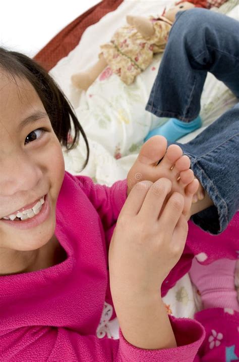 Tickling Feet Stock Photo Image Of Asian Love Foot