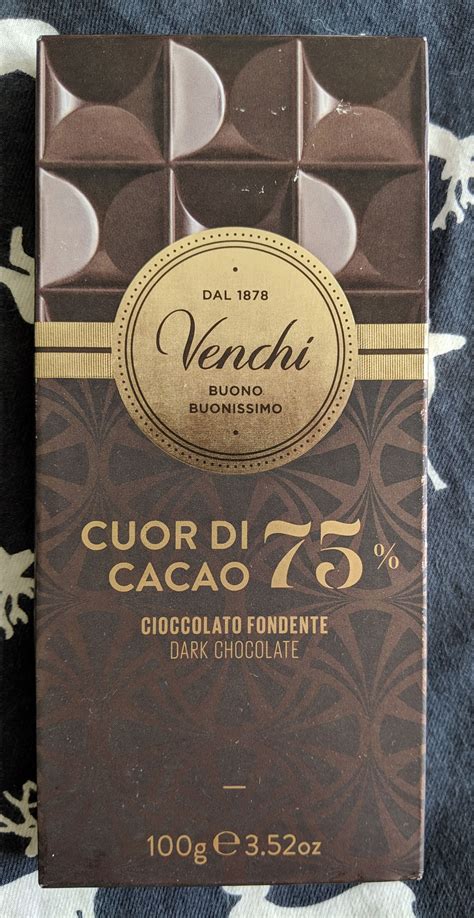 75 Dark Chocolate By Venchi Review