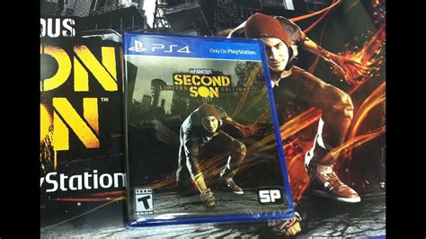 Infamous Second Son Limited Edition Ps4 Unboxing Youtube