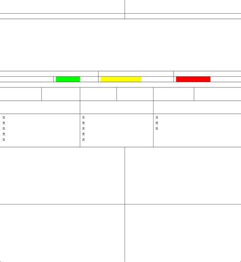 At A Glance Weekly Project Status Report In Word And Pdf Formats