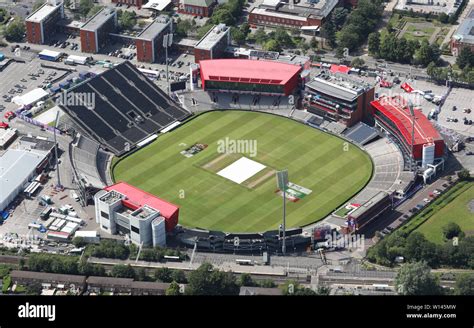 Luftaufnahme Von Old Trafford Cricket Ground Juni 2019 Stockfotografie