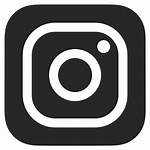 Icon Grey Instagram Dark Icons Transparent Editor