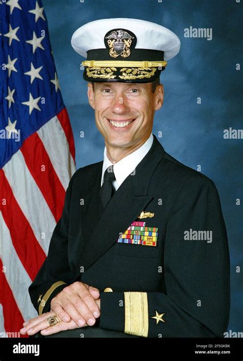 Rear Admiral Lower Half Conrad C Lautenbacher Jr Usn Stock Photo