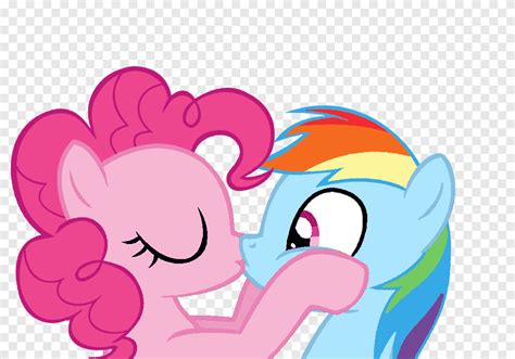 Rainbow Dash Pinkie Pie Rarity Twilight Sparkle Applejack Rainbow Kiss