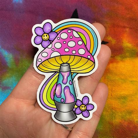 Trippy Stickers Etsy Vinyl Sticker Etsy Trippy