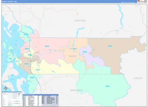Digital Maps Of Skagit County Washington