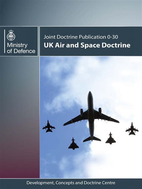 Joint Doctrine Publication 0 30 Aerial Warfare Royal
