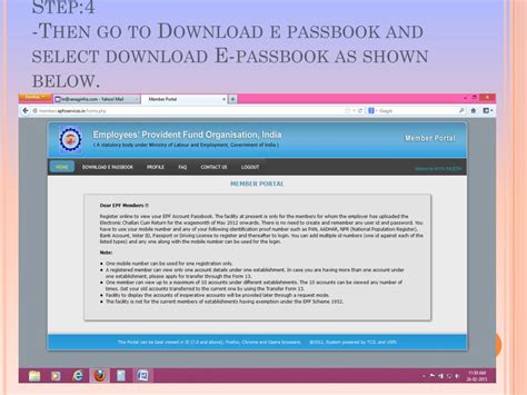 Ppt How To Get An Employee Provident Fund Passbook Powerpoint