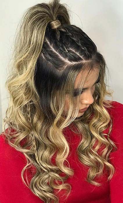 Trenzas Bonitas Con Cabello Suelto Kimi Fashion