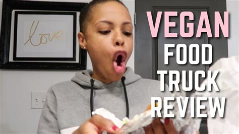 Vegan Food Truck Review Slutty Vegan Youtube