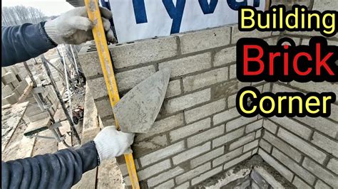 How To Build A Perfect Brick Corner Diy Bricklaying Youtube