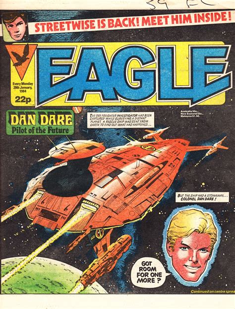 Starlogged Geek Media Again 1984 Eagle January Issues Ipc