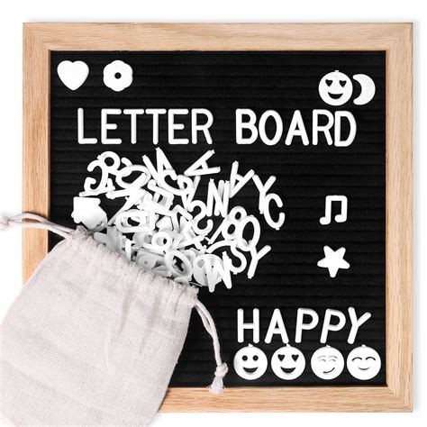 Buy Letter Board10x10 Inches Changeable Letter Boards Include 680