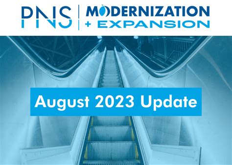 Pns August 2023 Escalator Update Enhancing Travel Experience