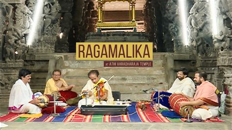 Ragamalika Dr L Subramaniam Live At Athi Varadharaja Temple Kanchi Youtube