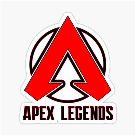 Apex Logo Sticker By Jackobite Aprl Redbubble