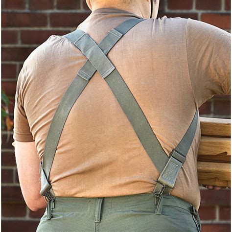 Us Military Surplus Suspenders New 8 Pack 645361 Belts