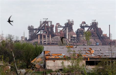 Shelling Resumes At Azovstal Steel Plant Ukrainian Officer Says