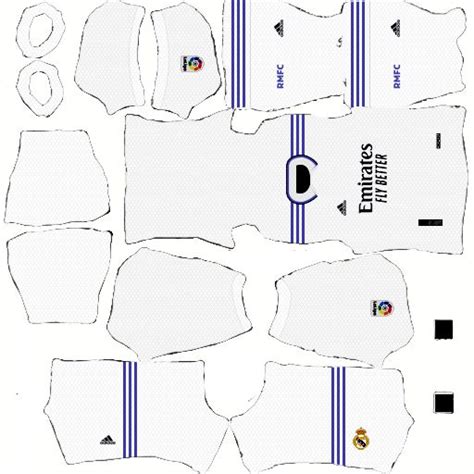 Kit Dream League Soccer Real Madrid V Logo Dls