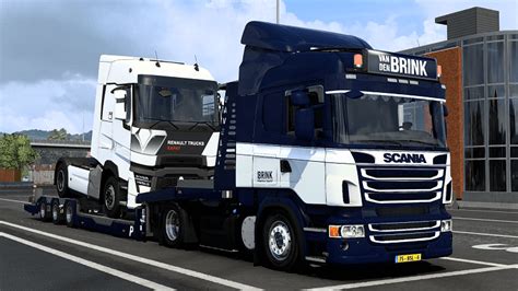 Scania Fred Van Den Brink Skin Ets Mods Ets Map Euro Truck