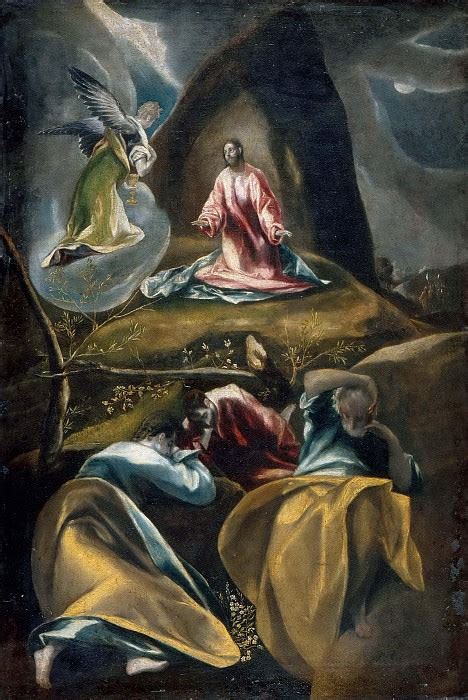 Christ On The Mount Of Olives — El Greco