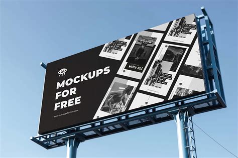 Free Standard Billboard Mockup Psd