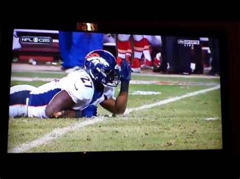 Knowshon moreno's super tear ducts are as much a mystery to the denver broncos running back as they are to the rest of us. Knowshon Moreno Army Crawling against Chiefs (Includes ...