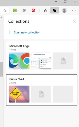 How To Use The Collections Feature In The New Edge Browser Make Tech