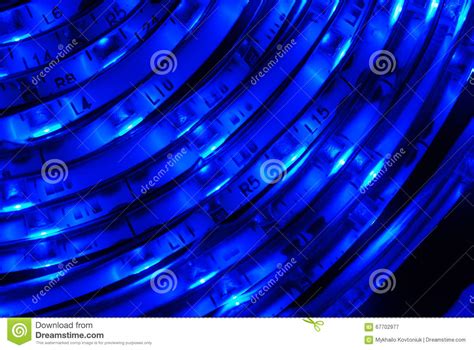 Blue Led Strip Stock Image Image Of Technology Component 67702977