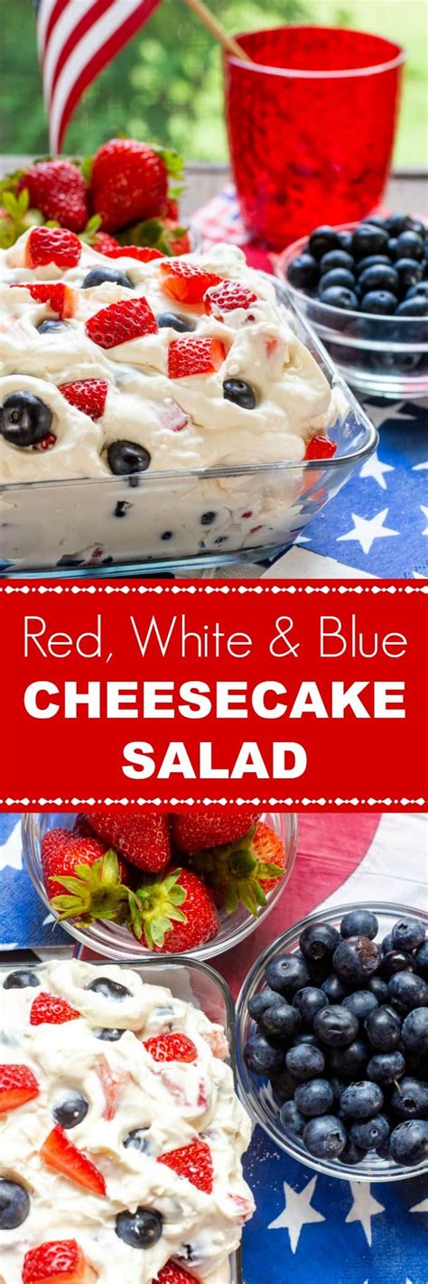 This Easy Berry Cheesecake Salad Is A Sweet And Creamy