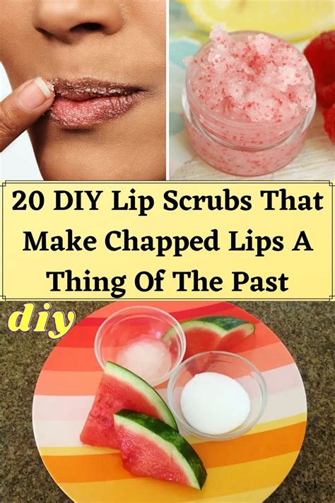 20 Diy Lip Scrubs That Make Chapped Lips A Thing Of The Past And They