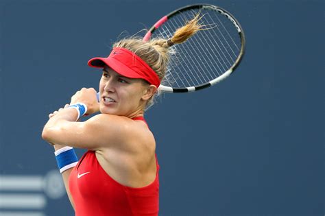 Genie Bouchard Amid Ongoing Lawsuit Bouchard Falls In First Round