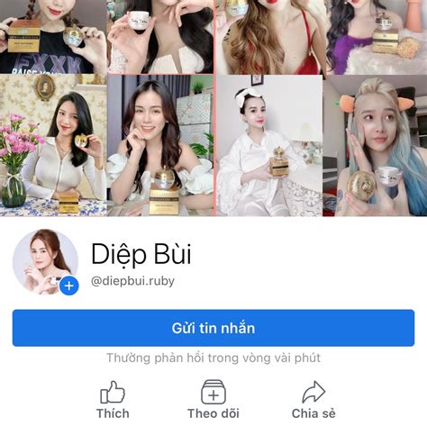 Contact Fanpage Diep Bui Creator And Influencer