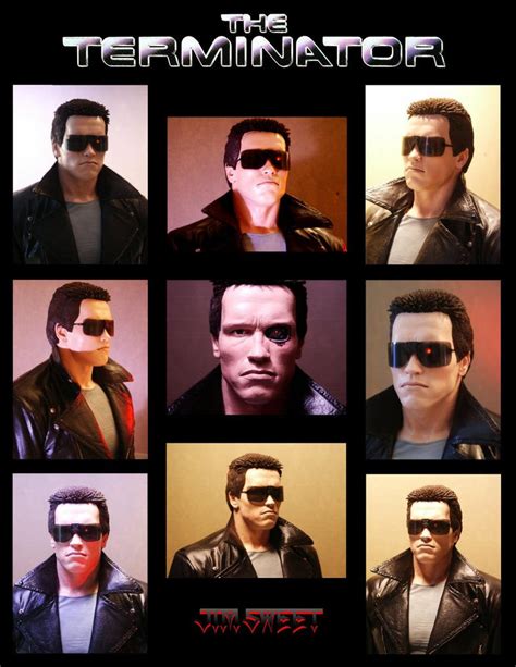 The Terminator Bust Collage By Jim Sweet On Deviantart