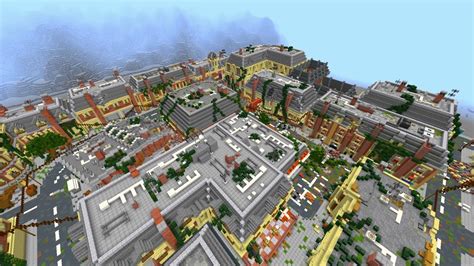 Minecraft New Apocalyptic City Building Project 1 Introduction Youtube