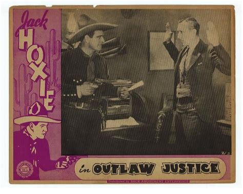 Outlaw Justice Movie Poster Style D 11 X 14 1932