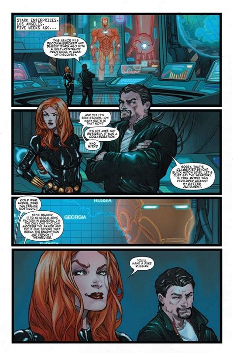 Black Widow And Tony Stark Black Widow Natasha Romanogers Natasha