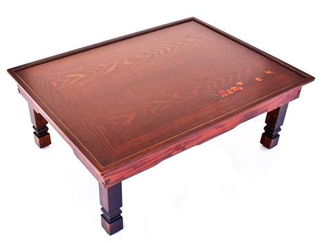 60x45cm Rectangle Korean Table Folding Leg Living Room Tea Table