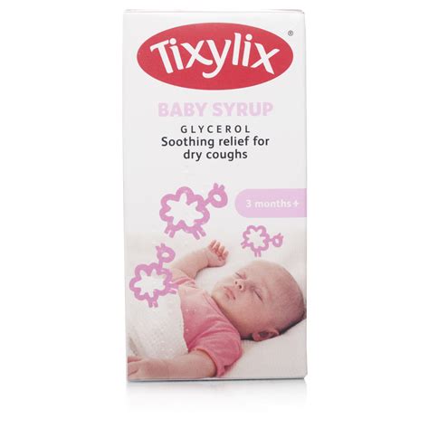 Bromhexine syrup contains active ingredients such as: Tixylix Baby Syrup | Chemist Direct